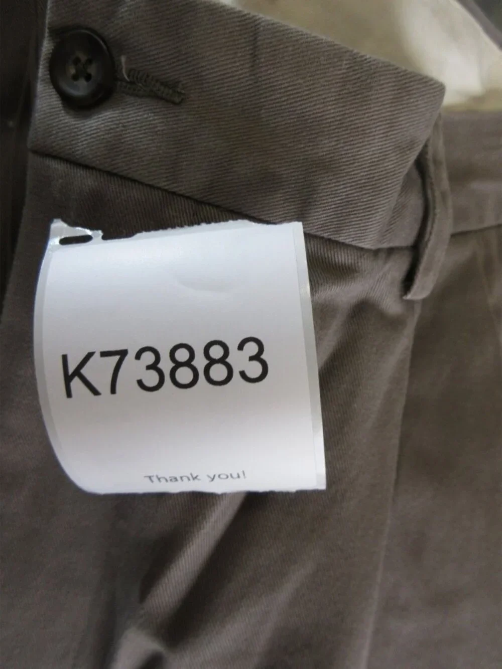 VTG Banana Republic Pants 40X32 Smithfield Relaxed Baggy Trousers NEW